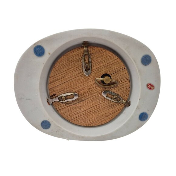 Gorham Bluebird Music Box Plays Blue Danube Waltz Ceramic Figurine Flower Japan - Picture 2 of 10